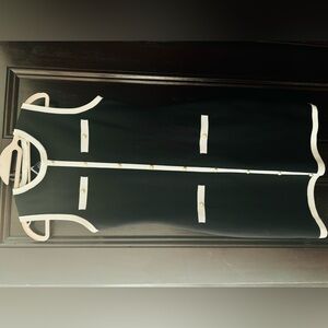 Sincerely Jules Black and White Buttoned Mini Dress